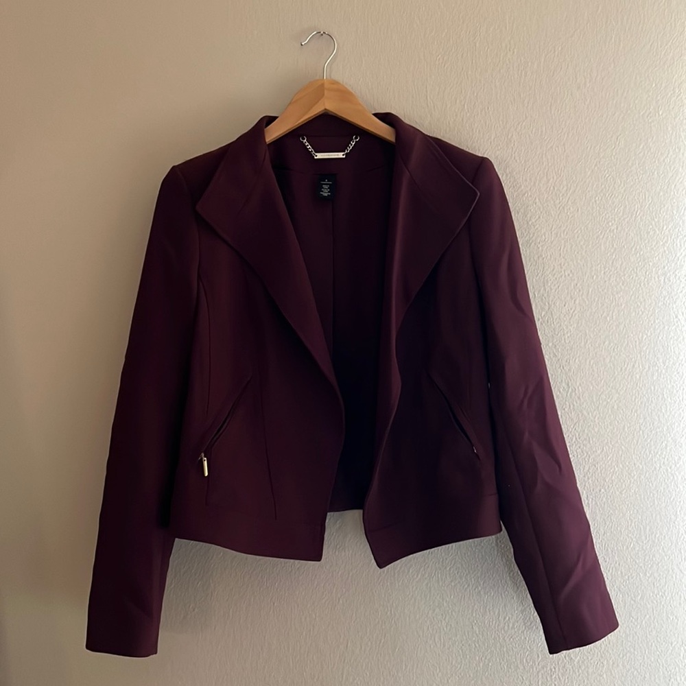 Burgundy professional moto jacket